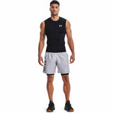 Under Armour HeatGear camisole  sport homme live - noir / blanc