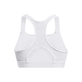 UA HeatGear Armour soutien-gorge sport à soutien élevé dos - Blanc / Noir