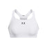 UA HeatGear Armour soutien-gorge sport à soutien élevé - Blanc / Noir