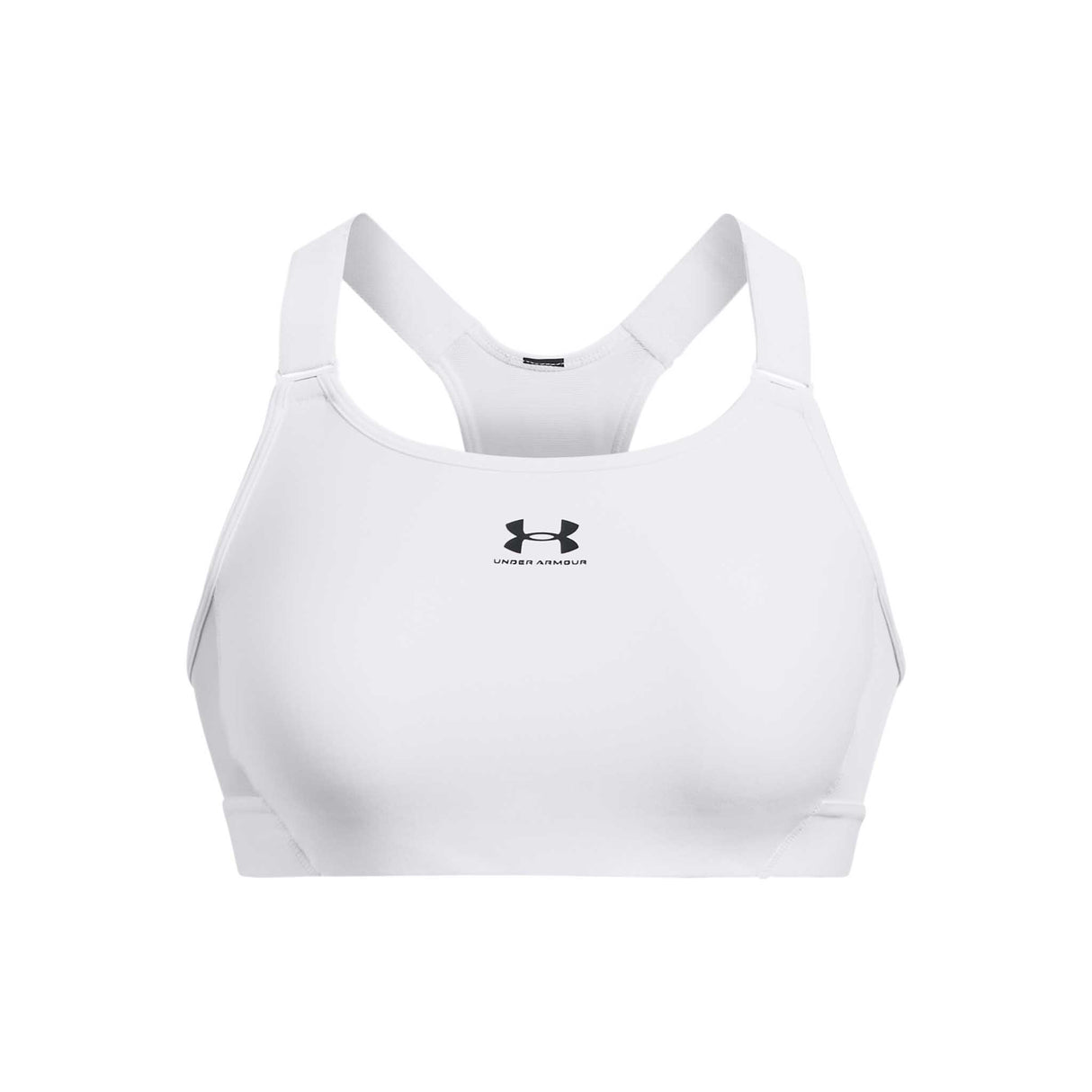 UA HeatGear Armour soutien-gorge sport à soutien élevé - Blanc / Noir