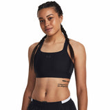 UA HeatGear Armour soutien-gorge sport à soutien élevé -Black / Jet Gray