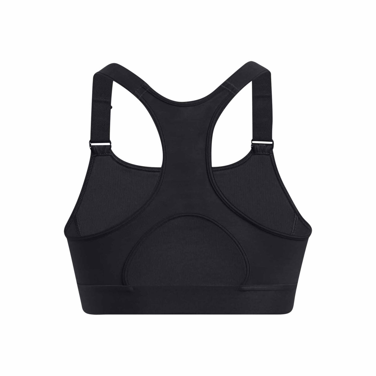 UA HeatGear Armour soutien-gorge sport à soutien élevé dos -Black / Jet Gray