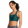 UA HeatGear Armour soutien-gorge sport à soutien élevé XS - Hydro Teal / White