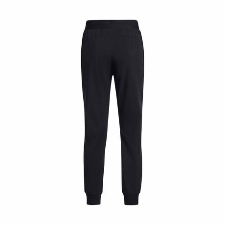 UA Armour pantalon extensible à taille haute femme dos - noir / blanc