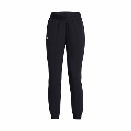 UA Armour pantalon extensible à taille haute femme - noir / blanc