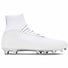 Under Armour Highlight 2.0 MC chaussures de football pour homme - White / Metallic Silver