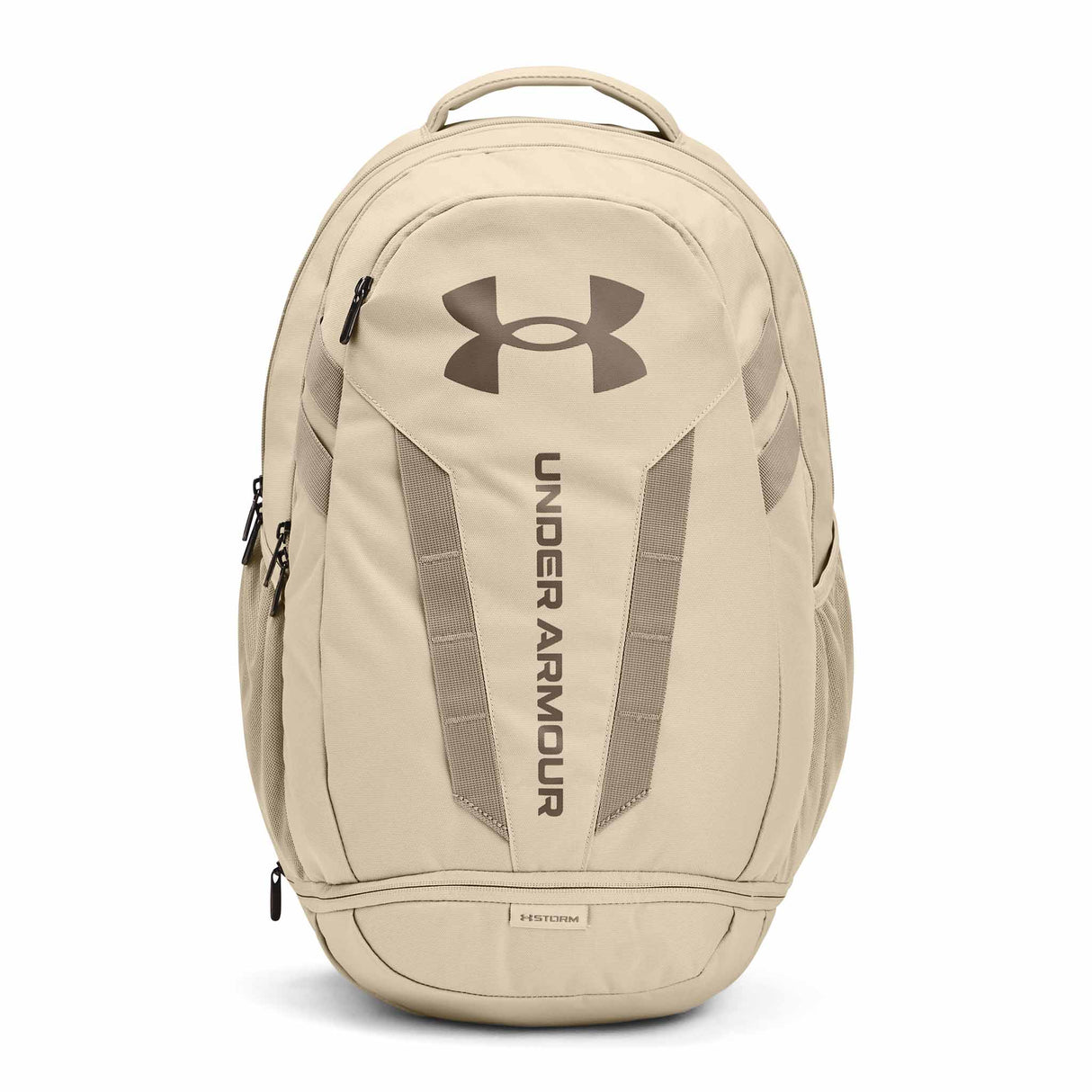 Under Armour Hustle 5.0 sac a dos sport - Khaki Base / Timberwolf Taupe / Taupe Dusk