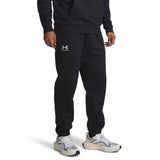 Under Armour Icon Fleece Joggers for Men - Black / White