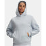 UA Icon Fleece sweatshirt à capuchon en molleton pour femme - Blue Fog