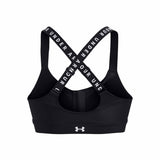 Under Armour Infinity High Bra Zip Soutiens-gorge sport - Black / White