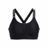 Under Armour Infinity High Bra Zip Soutiens-gorge sport - Black / White