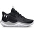 UA Jet 23 chaussures de basketball pour enfant - Black / Jet Gray / White