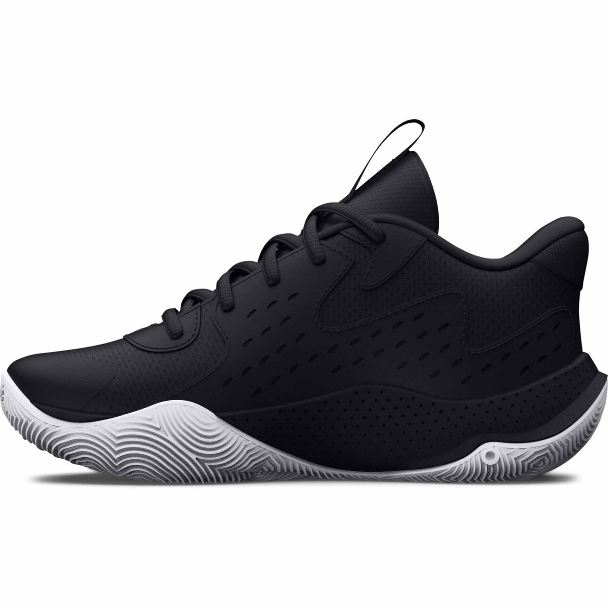 Under Armour Jet 23 chaussures de basketball pour enfant - Black / Metallic Gold