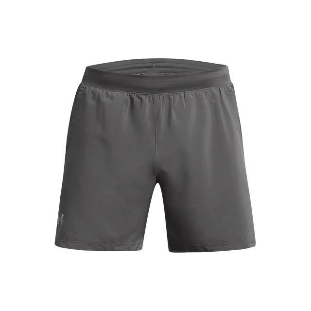 Under Armour UA Launch short de course à pied 13 cm (5 po) pour homme - Castlerock / Castlerock/ Reflective