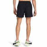 Under Armour Launch shorts homme 5 pouces dos live- black / reflective