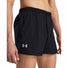 Under Armour Launch shorts homme 5 pouces face live- black / reflective