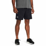 Under Armour Launch shorts homme 7 pouces face live - black / reflective