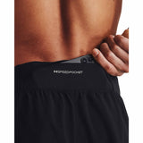 Under Armour Launch RunElite shorts homme pochette dos - black / reflective