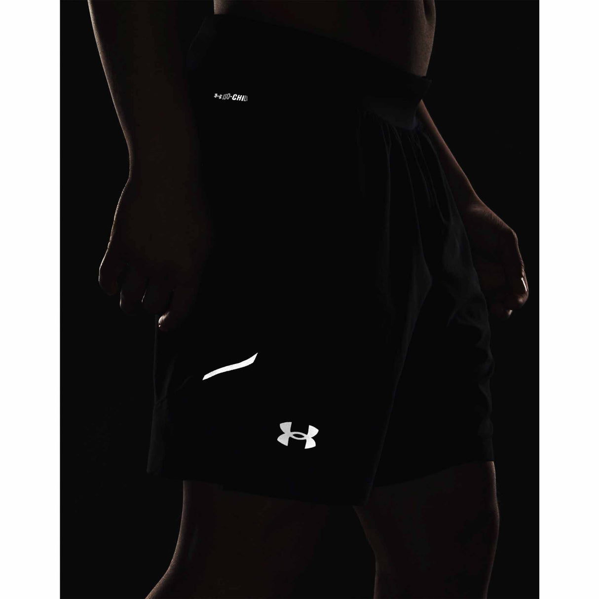 Under Armour Launch RunElite shorts homme reflechissant - black / reflective