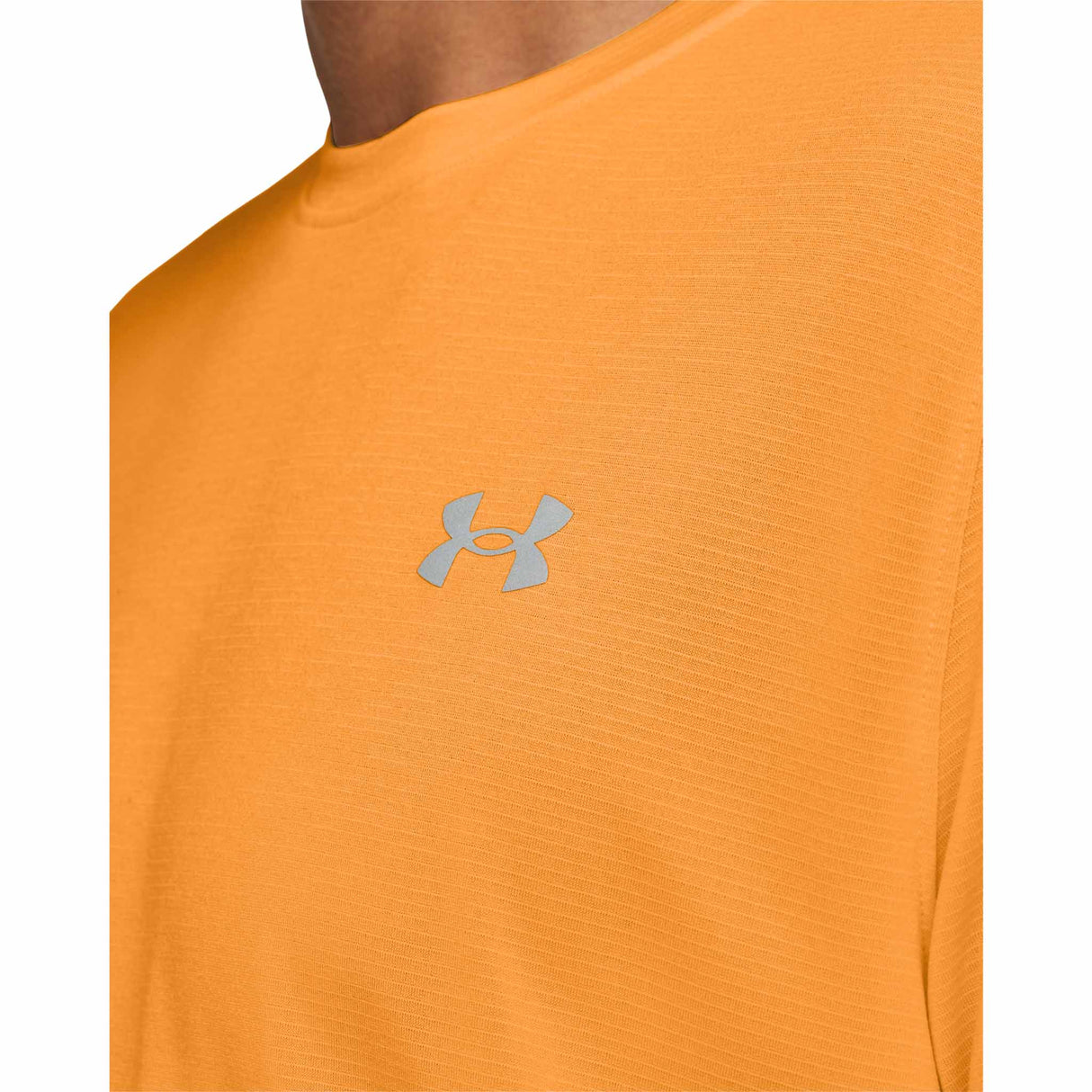 UA Launch t-shirt à manches courtes sport pour hommes - Nova Orange