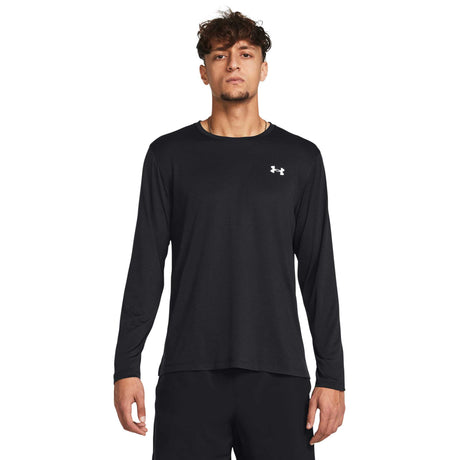 UA Launch - haut à manches longues homme live - Black / Reflective