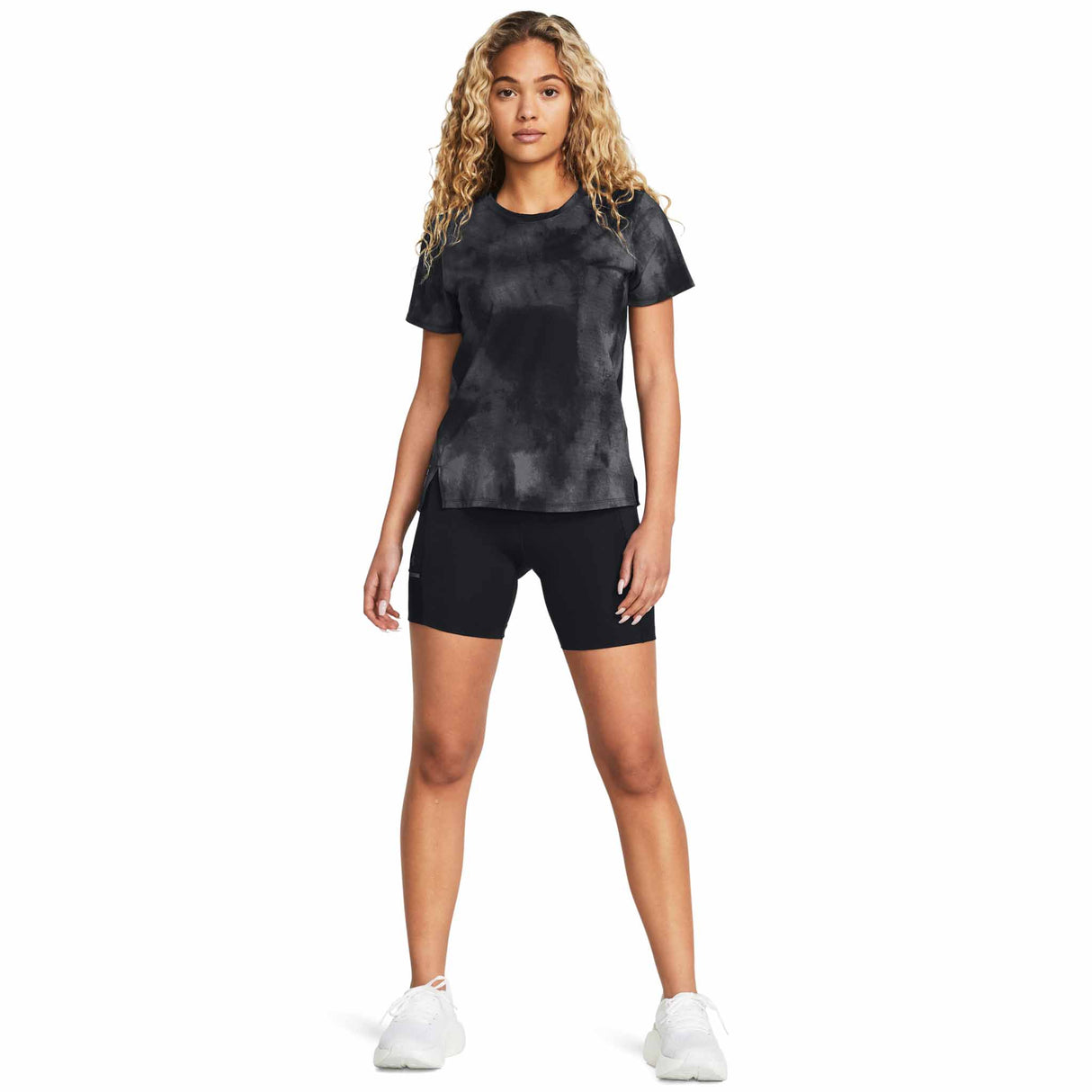 Under Armour Launch shorts cuissard 6 pouces femme live - black / reflective