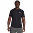 Under Armour Launch t-shirt manches courtes homme face live - black / reflective