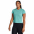Under Armour Launch t-shirt à manches courtes femme face live - Radial Turquoise / Reflective