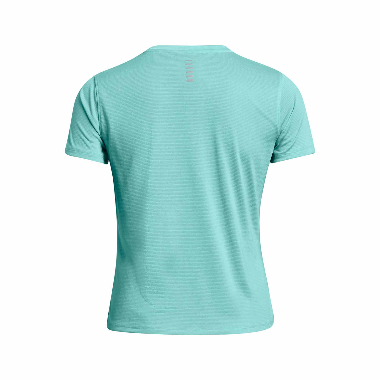 Under Armour Launch t-shirt à manches courtes femme dos- Radial Turquoise / Reflective