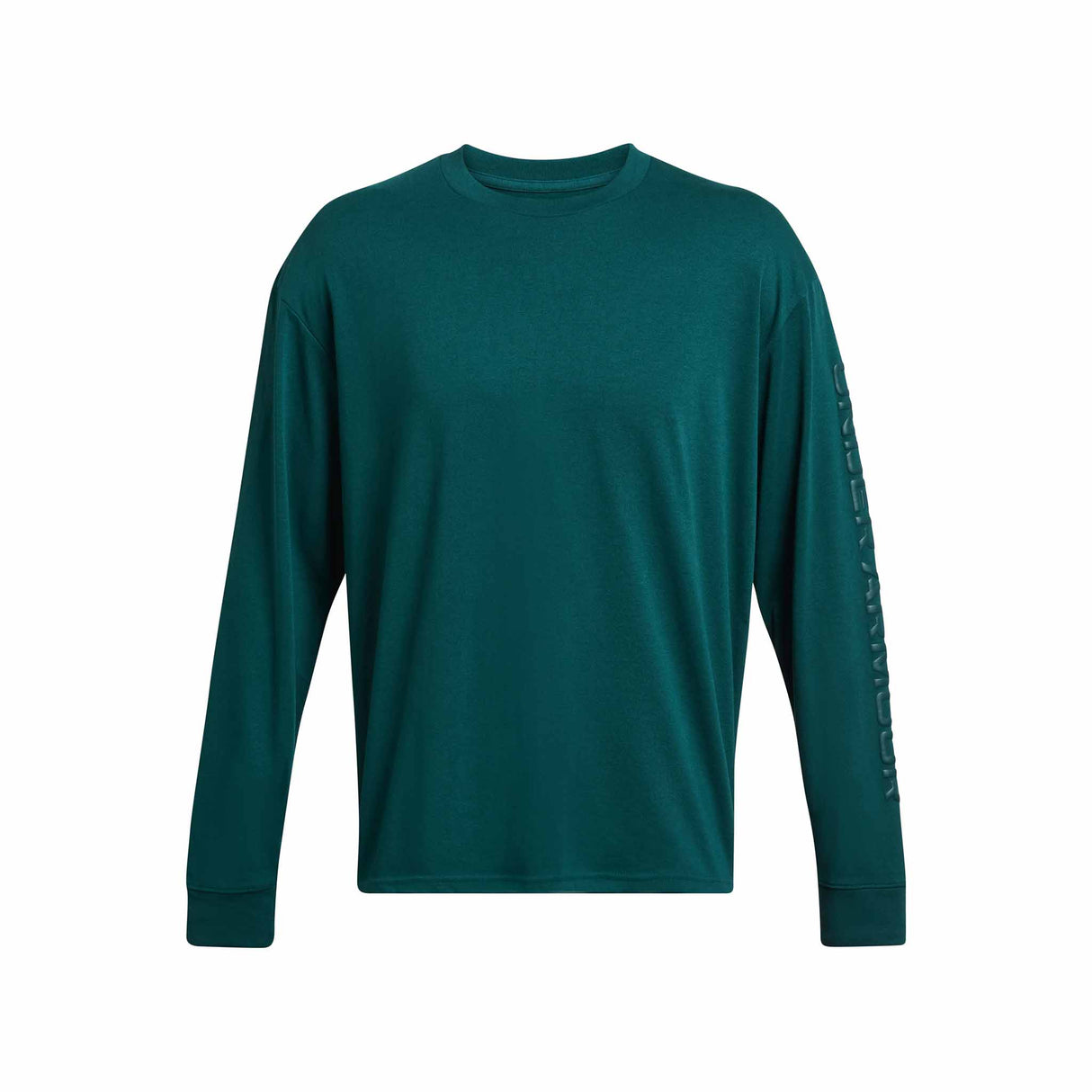 Under Armour chandail manches longue imprimé ton sur ton homme  - hydro teal