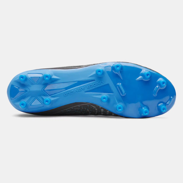 UA Magnetico Select 5 FG chaussures de soccer - Black / Castlerock / Blue Atlantis