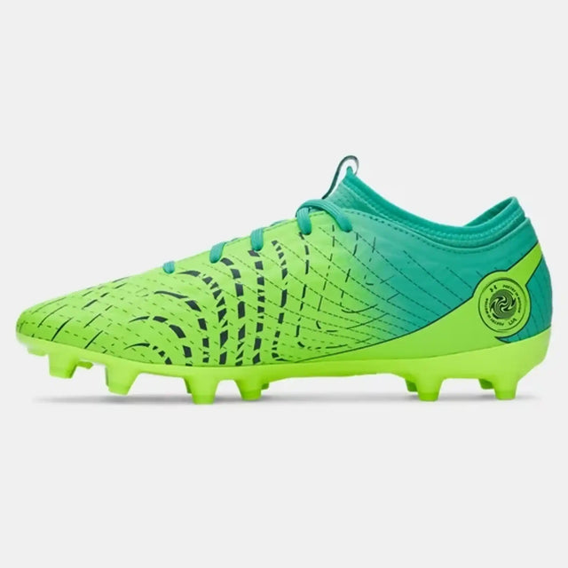 UA Magnetico Select 5 FG chaussures de soccer - Green Mode / Hyper Green / Academy