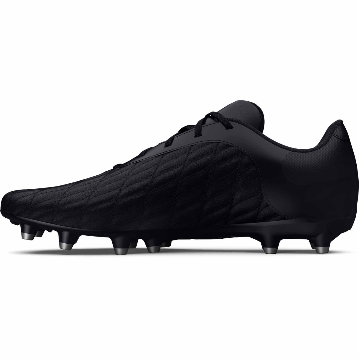 UA Magnetico Select 3.0 FG chaussures de soccer adulte lateral- noir / noir / argent métallique