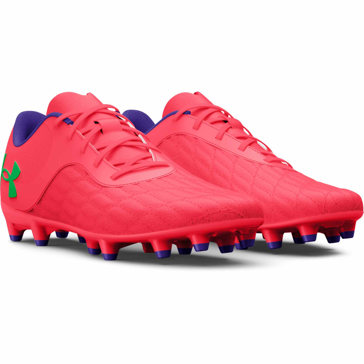 UA Magnetico Select 3.0 FG chaussures de soccer adulte - UA Magnetico Select 3.0 FG souliers de soccer paire- Beta / Pourpre Electrique / Noir