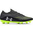 Under Armour Magnetico Select JR 4.0 FG chaussures de soccer enfants - Noir / Antracite / Blanc