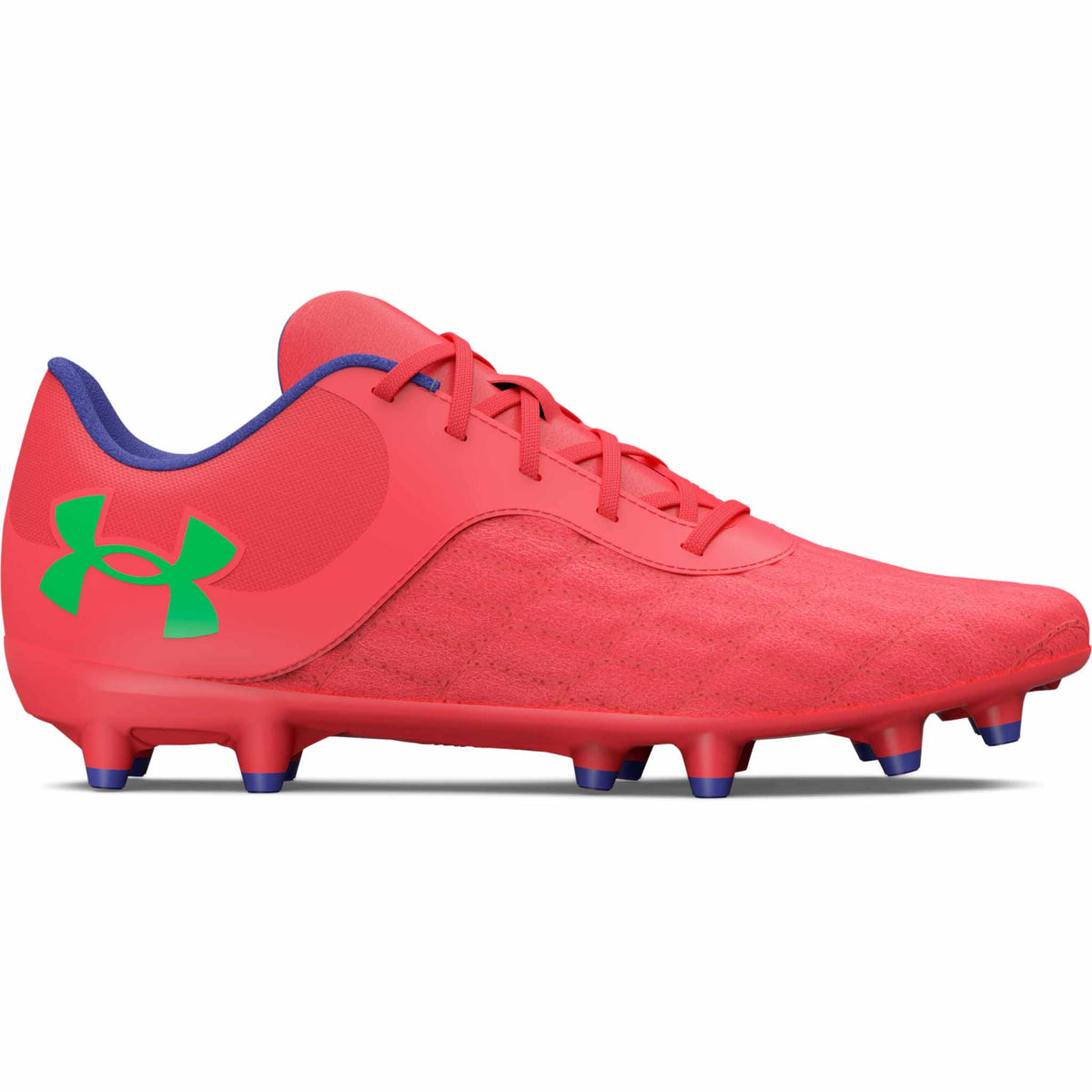 Under Armour Magnetico Select JR 3.0 FG souliers de soccer enfants -Beta / Vert / Marron