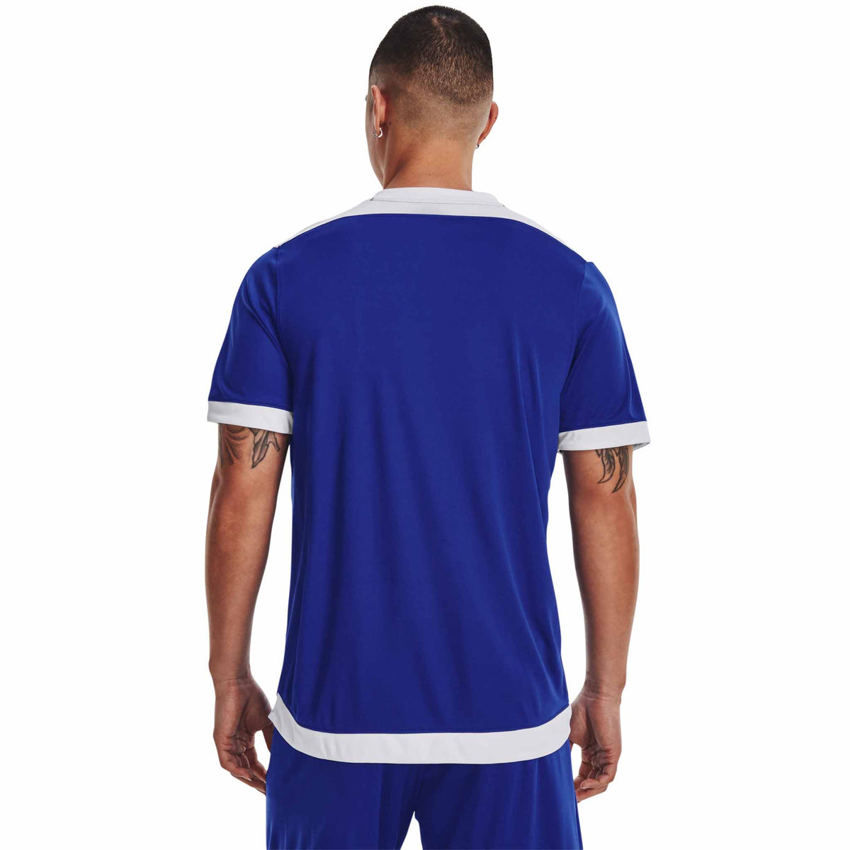 UA Maquina 3.0 chandail de soccer dos - bleu royal / blanc