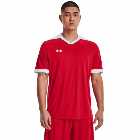 UA Maquina 3.0 chandail de soccer -rouge / blanc