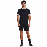 UA Maquina 3.0 shorts de soccer adultes face- noir / blanc