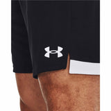 UA Maquina 3.0 shorts de soccer adultes lateral- noir / blanc