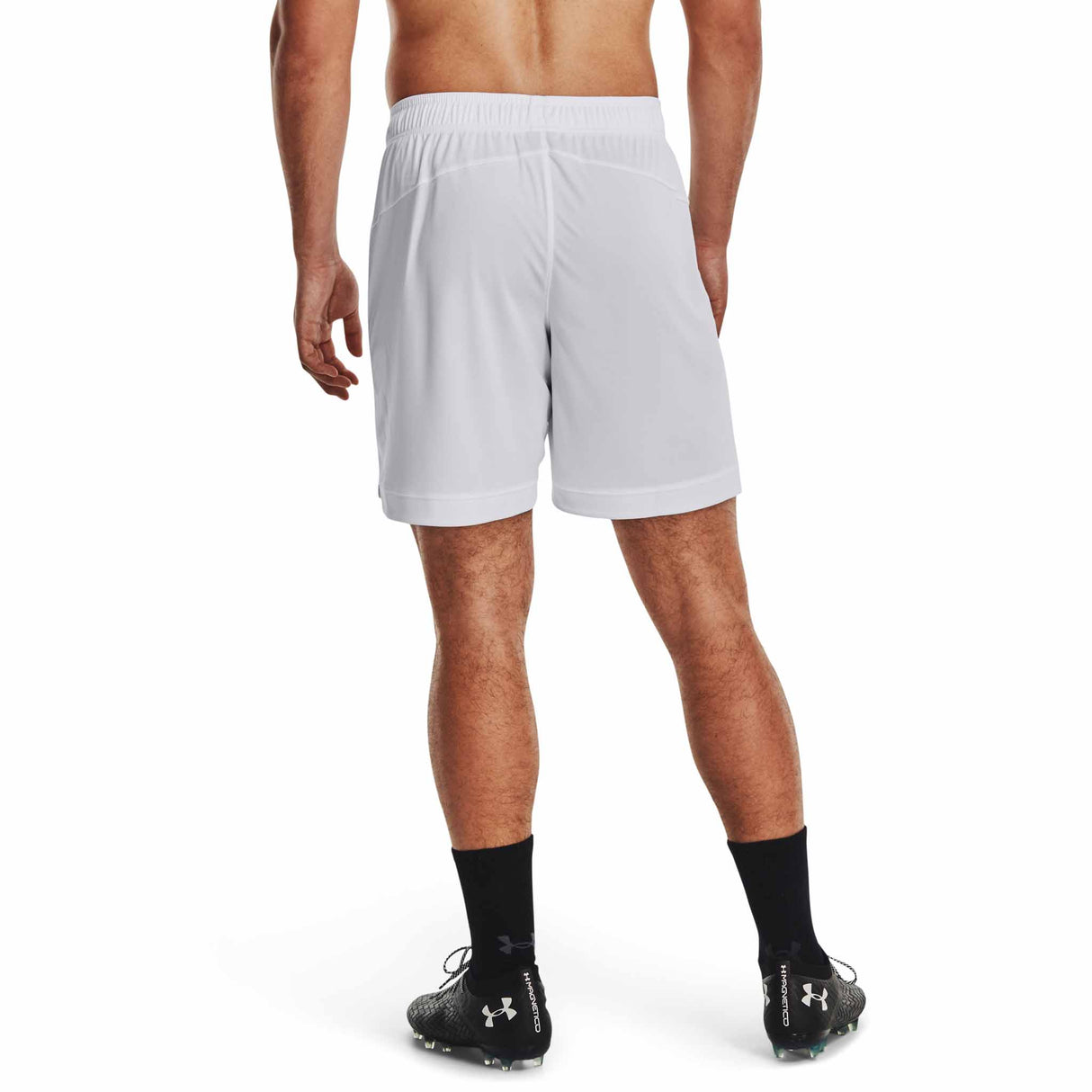 UA Maquina 3.0 shorts de soccer adultes dos- blanc / noir