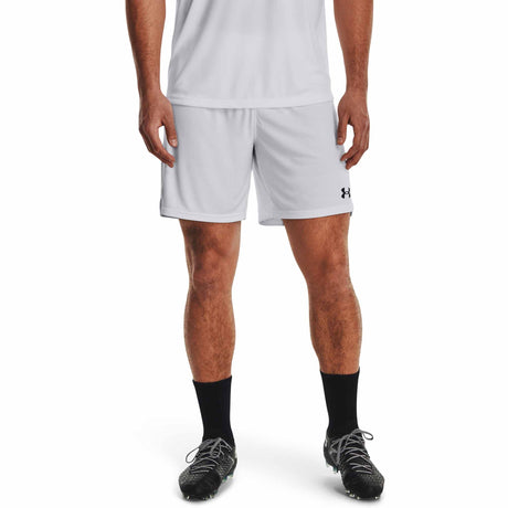 UA Maquina 3.0 shorts de soccer adultes - blanc / noir