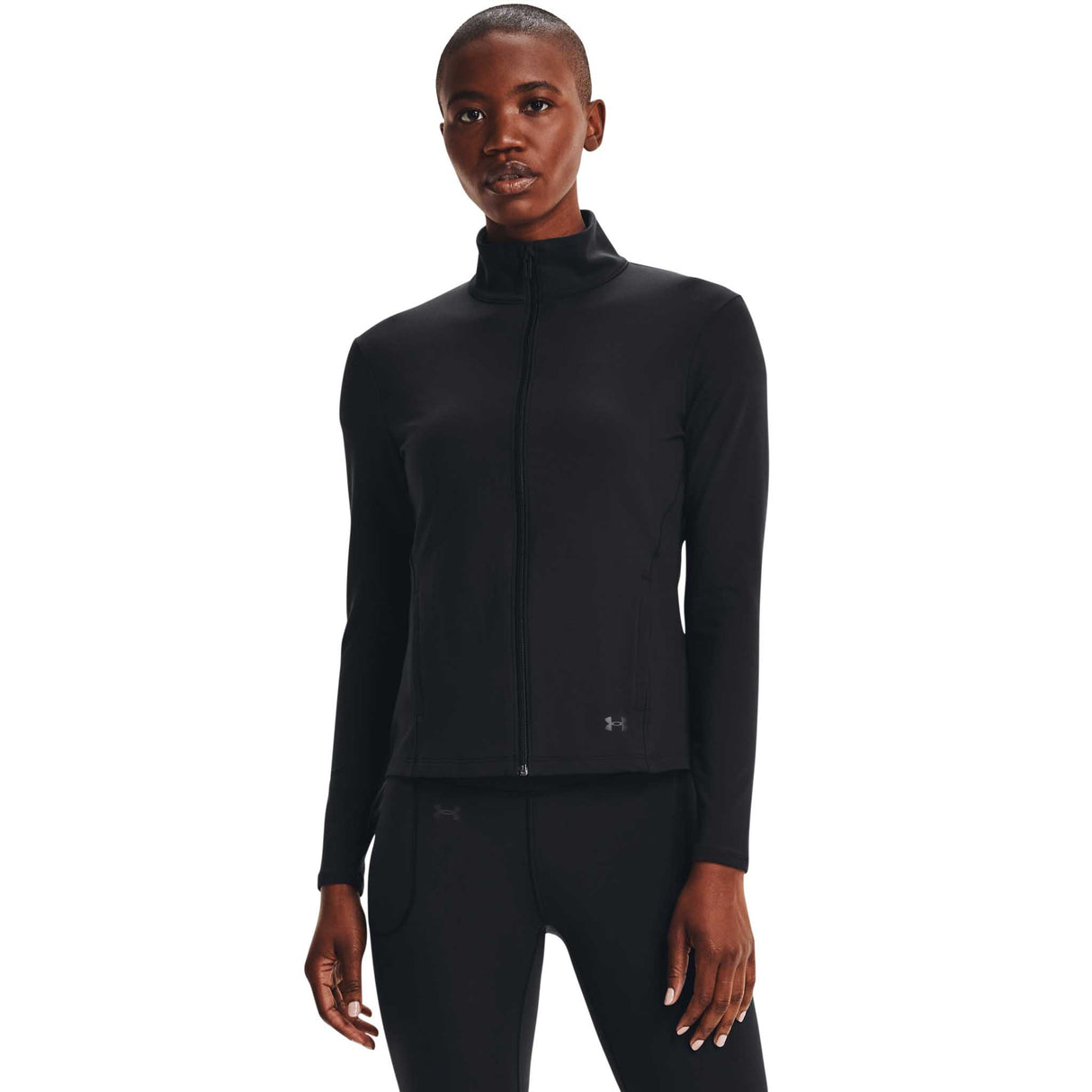 UA Motion veste à manches longues pour femme face- noir / gris