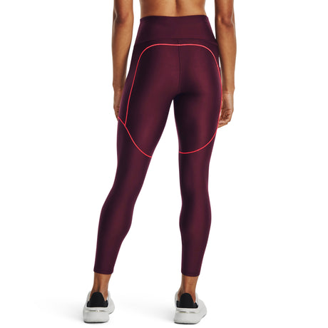 UA Armour Novelty Ankle legging d'entrainement femme - Bordeaux Foncé - Beta