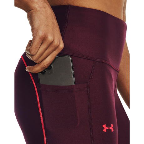 UA Armour Novelty Ankle legging d'entrainement femme - Bordeaux Foncé - Beta