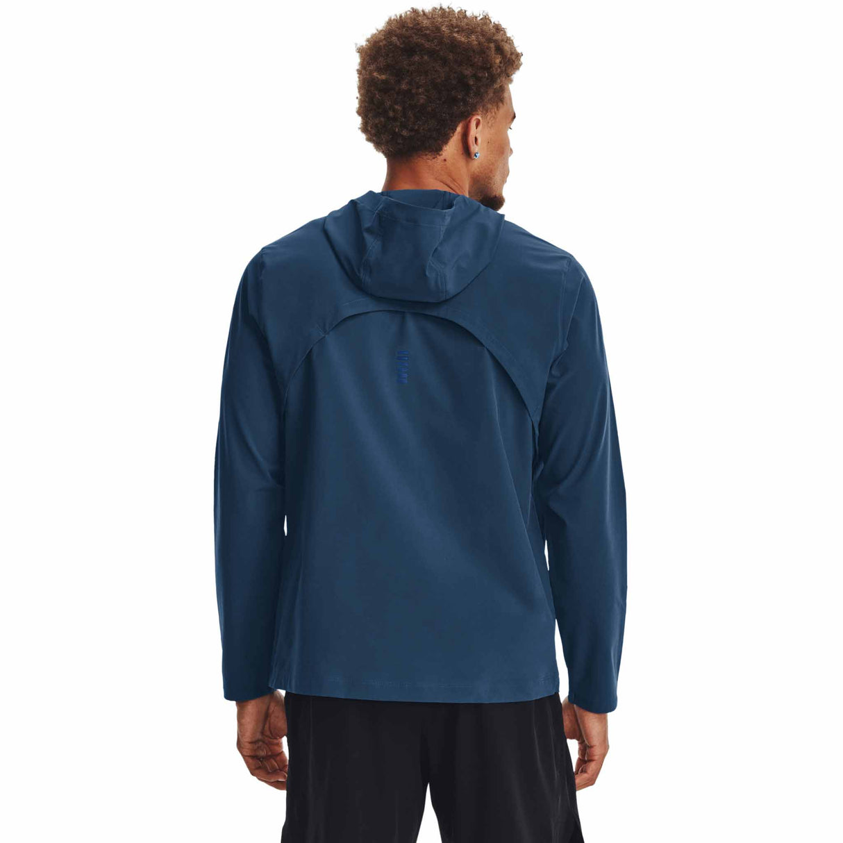 Under Armour Outrun The Storm manteau de course à pied pour homme - Varsity Blue / Midnight Navy / Reflective