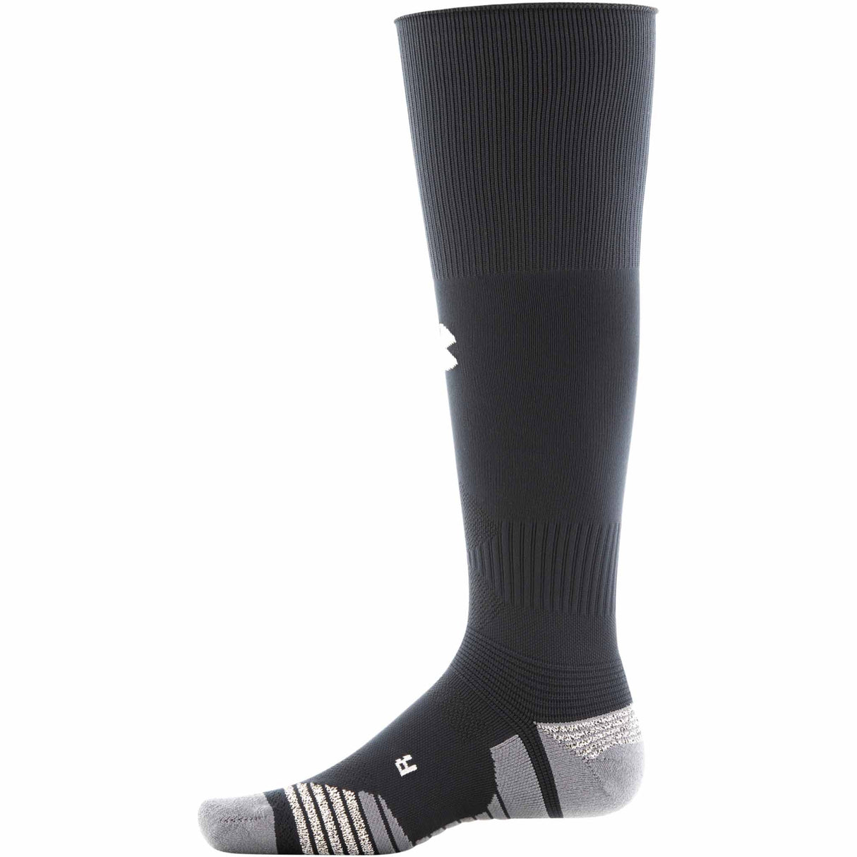 UA bas de soccer Team Over-The-Calf unisexe - Noir