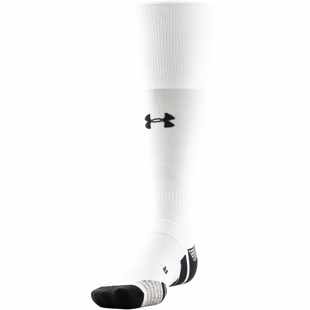 UA bas de soccer Team Over-The-Calf unisexe - Blanc