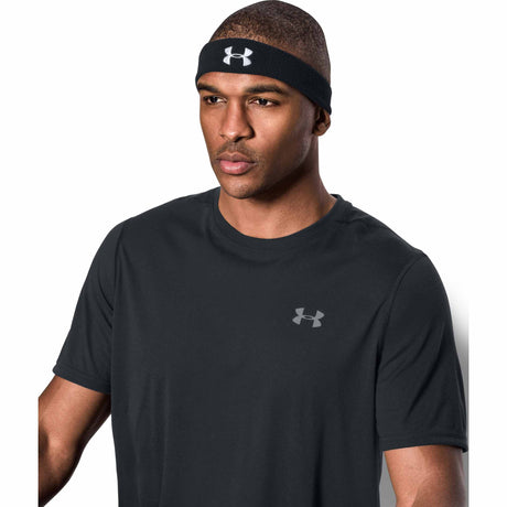 Under Armour Performance bandeaux de tête homme live- noir / blanc