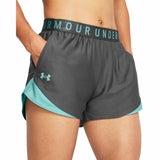 UA Play Up 3.0 Shorts sport pour femme live - Castlerock / Radial Turquoise